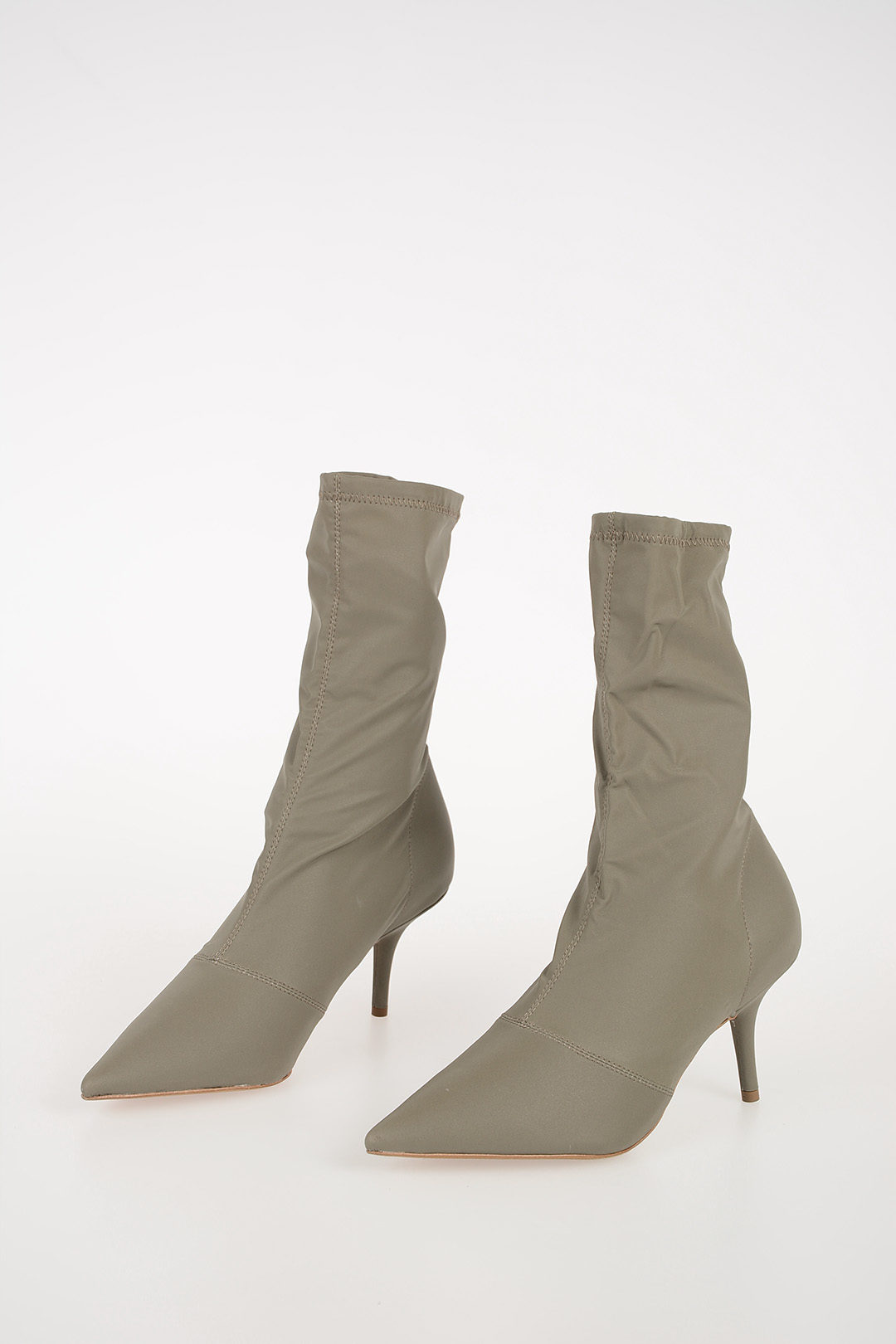 sock boots taupe