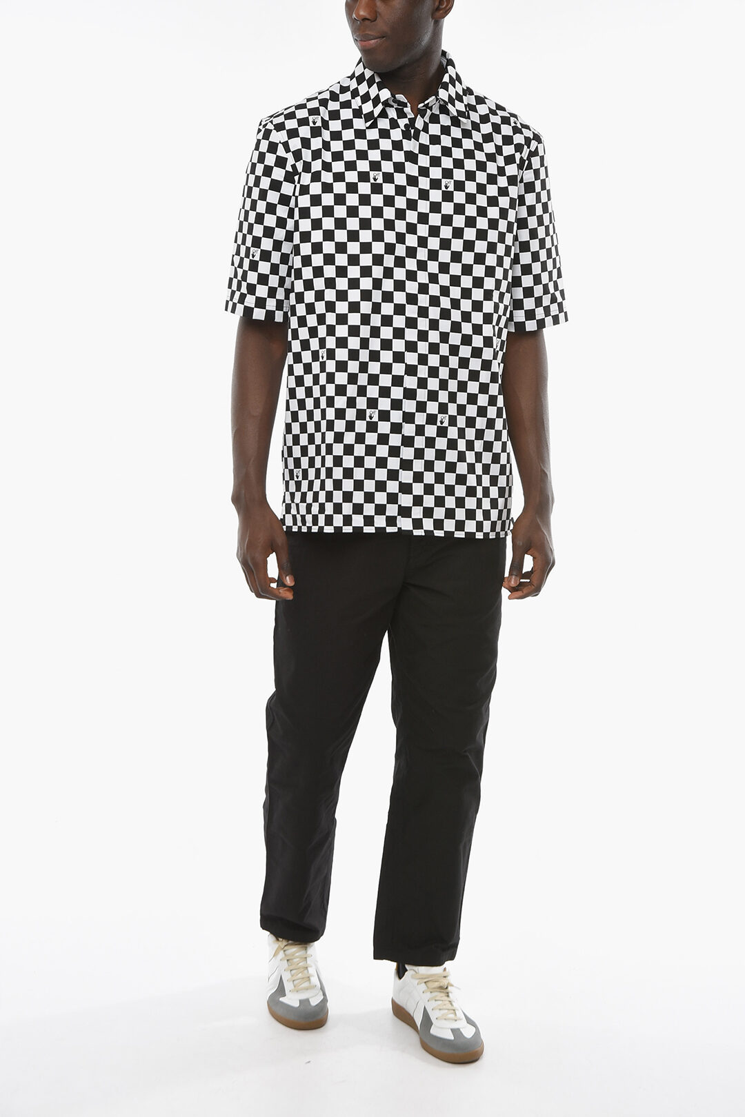 Tシャツ・カットソー Off-White 'Check Flannel' overshirt shirt-1-1-a789d.jpg?fit=max&w=