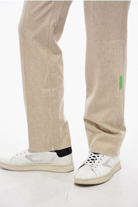 ジャケットその他 HUECLOSET Winter Wool Tuck Slacks SW19 BOTTEGA VENETA | Wide Leg Cropped Wool Pants | Women | Lane