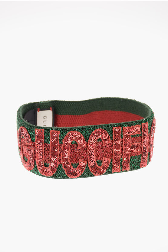Gucci sequined and lurex Headband women - Glamood Outlet display picture 1