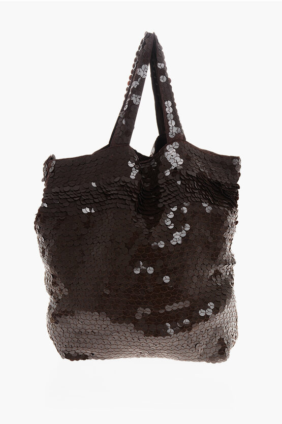 P.a.r.o.s.h Sequined Giorgi Tote Bag