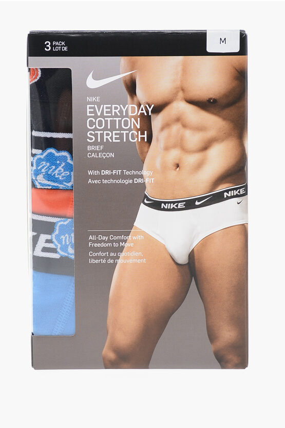 Set 3 Slip in Cotone Stretch con Banda Elastica Logata