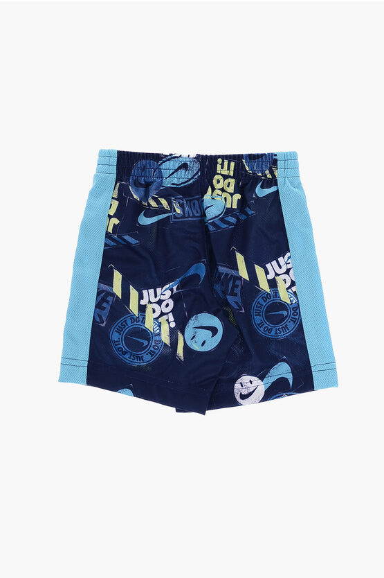 Set Canotta e Shorts con Logo Stampato