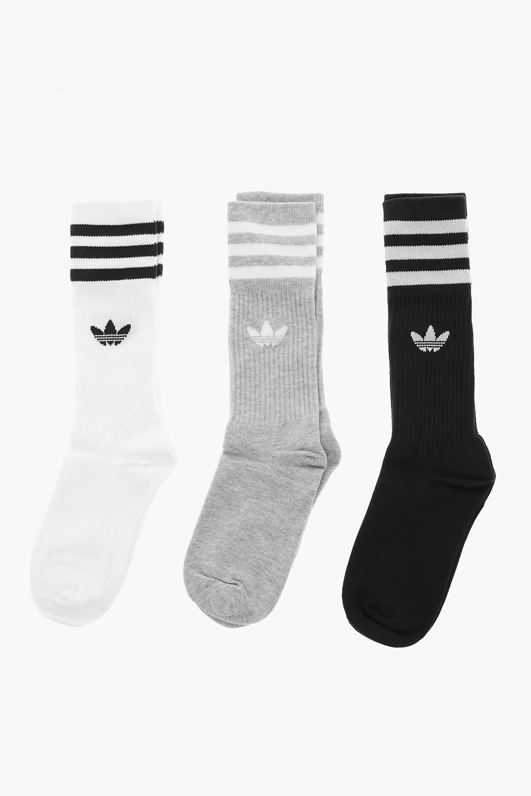 Adidas Kids Set da Paia di Calzini Lunghi con Logo unisex