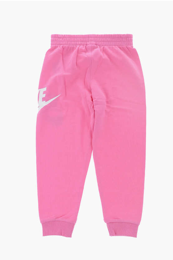 Set Felpa Hoodie e Joggers in Tinta Unita con Logo Stampato