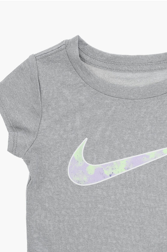 Set mit T‑Shirt und Shorts mit Tie-Dye‑Effekt