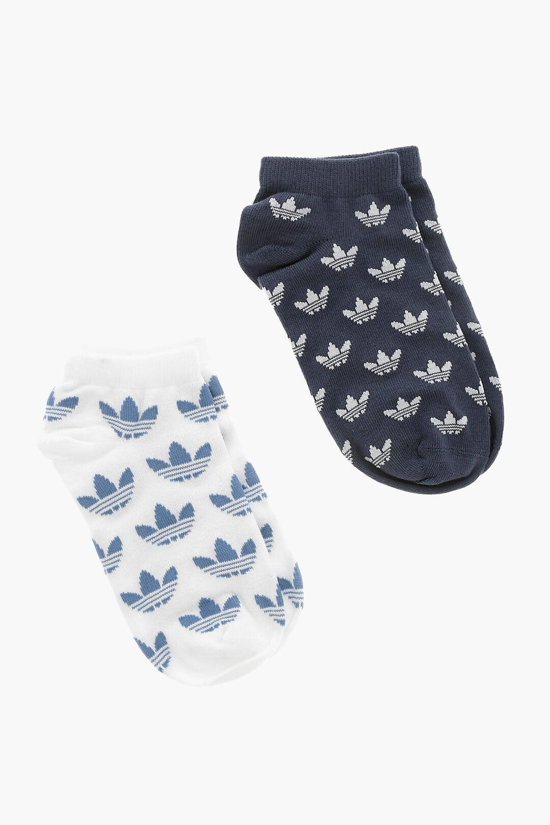Adidas Set of Cotton Blend Socks with All-Over Logo unisex men