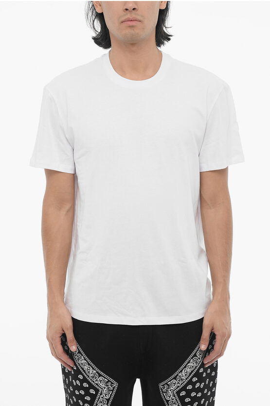 Neil Barrett Set Of 2 Solid Color Crew-neck T-shirt