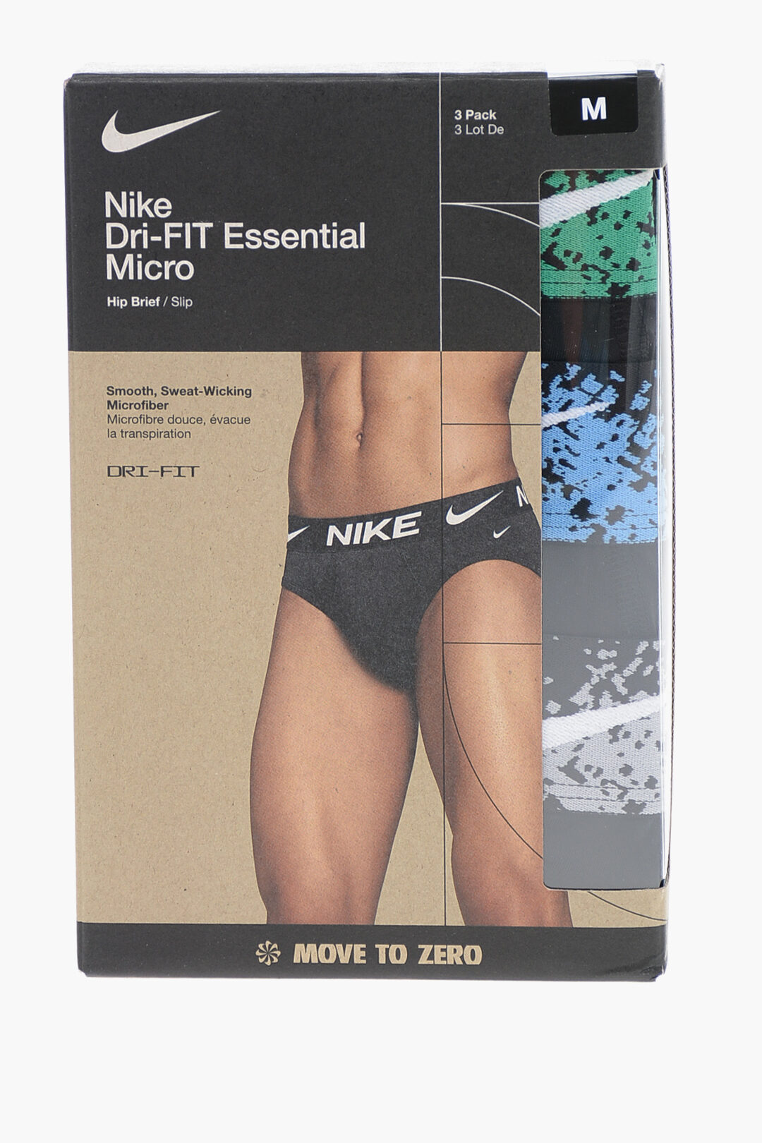 Buy Nike Everyday Cotton Stretch Brief Slip 3 Pack Men White