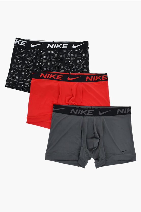 Nike Set Of 3 Dri-fit Essential Micro Boxer With Logoed Elastic B