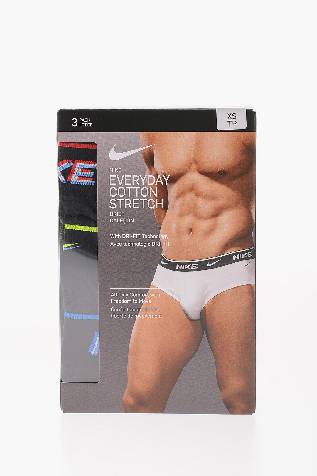 Nike Set of 3 Stretch Cotton Briefs with Logoed Elastic Band men - Glamood  Outlet