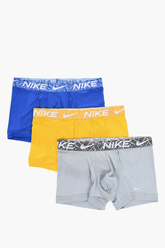 Nike Set Of 3 Sweat-wicking Microfiber Boxer