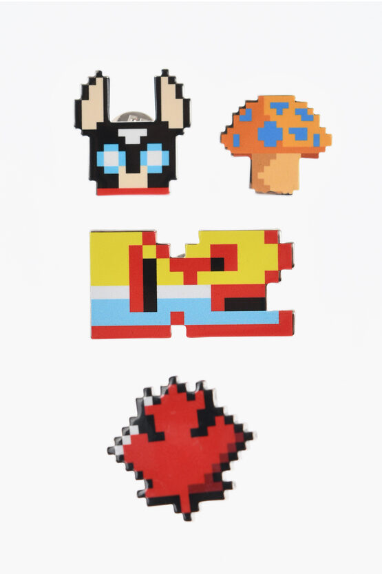 Set Of 4 Patterned … - image