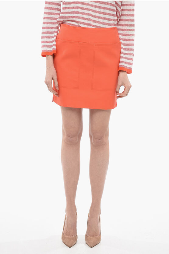 Shop Max Mara Sfilata Cotton Bevanda Cargo Miniskirt