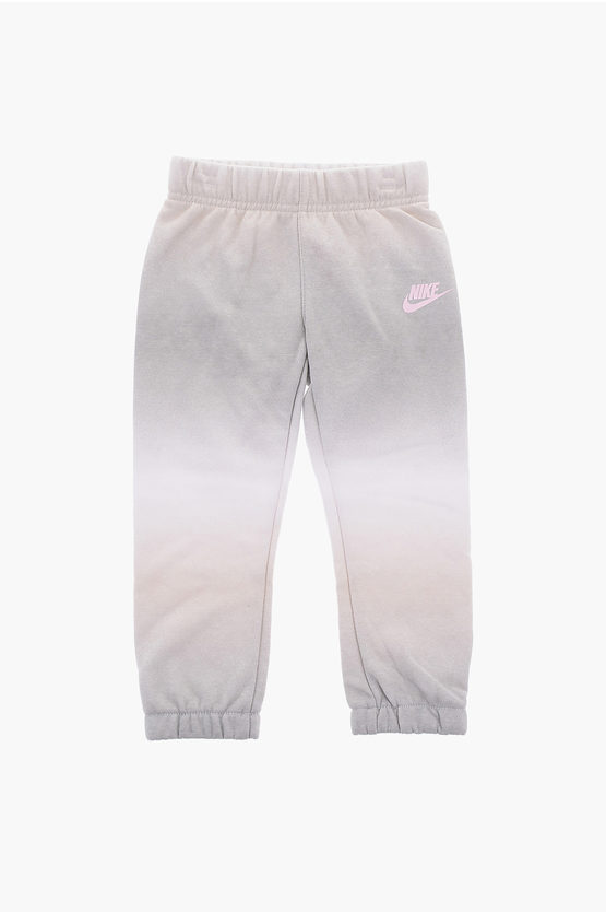 Shaded Brushed Cotton Joggers and Crop Sweatshirt Set