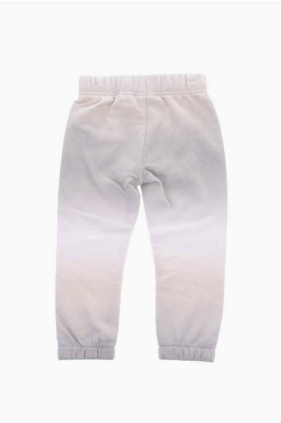 Shaded Brushed Cotton Joggers and Crop Sweatshirt Set