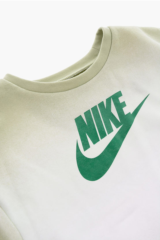 Shaded Crew-Neck Sweatshirt and Leggigs Set