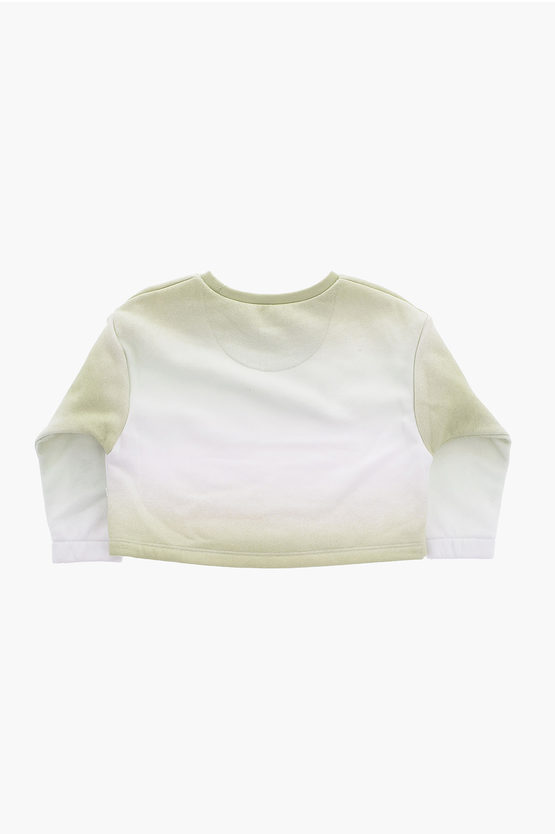 Shaded Crew-Neck Sweatshirt and Leggigs Set