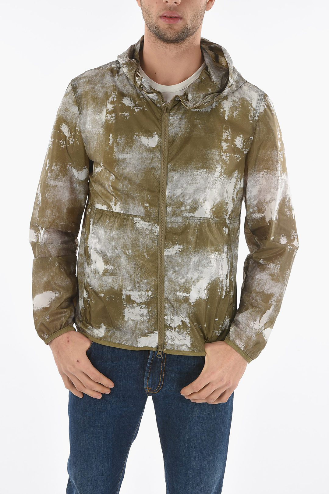 Woolrich Hooded REFLECTIVE Windbreaker men - Glamood Outlet