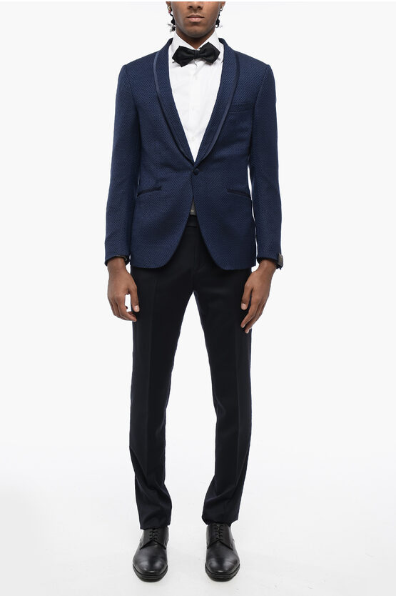 Shop Corneliani Shawl Lapel Academy Ceremony Suit