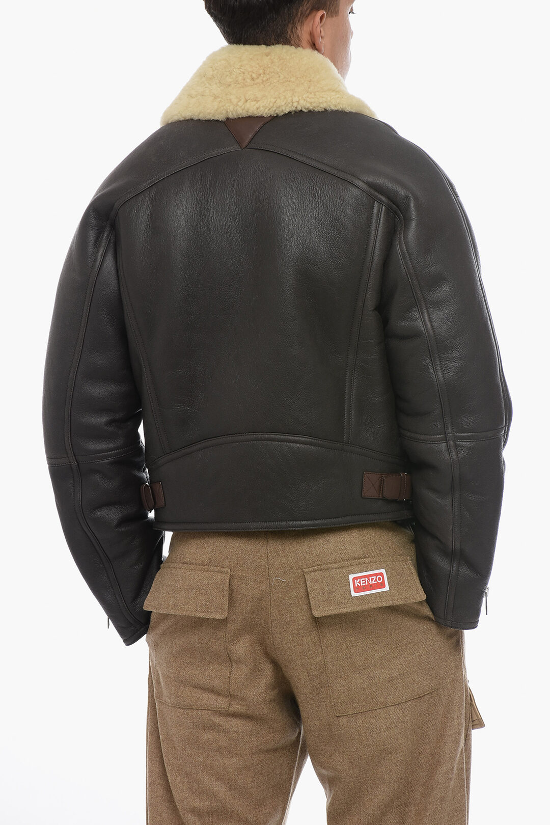 Bottega Veneta Shearling Aviator Jacket men - Glamood Outlet