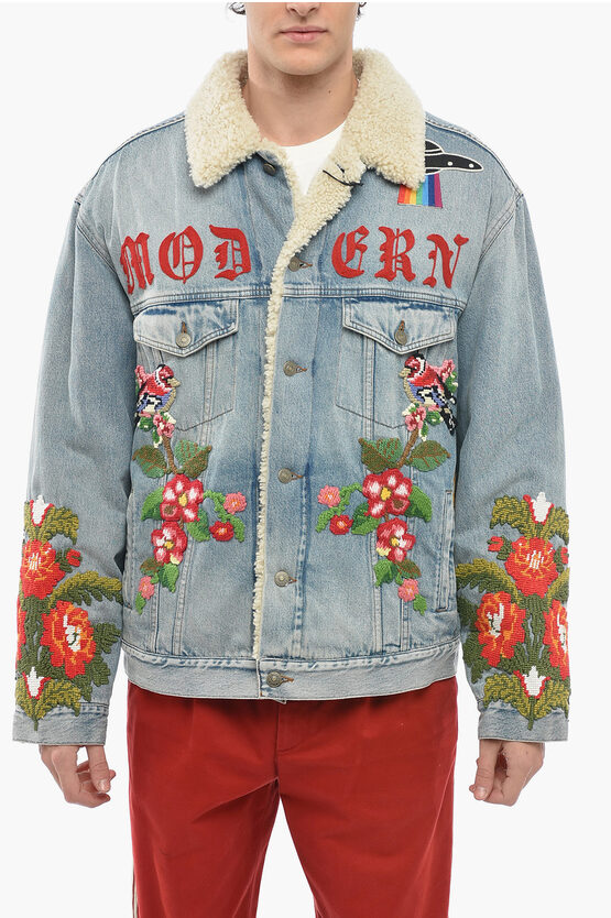 Modern gucci hotsell denim jacket