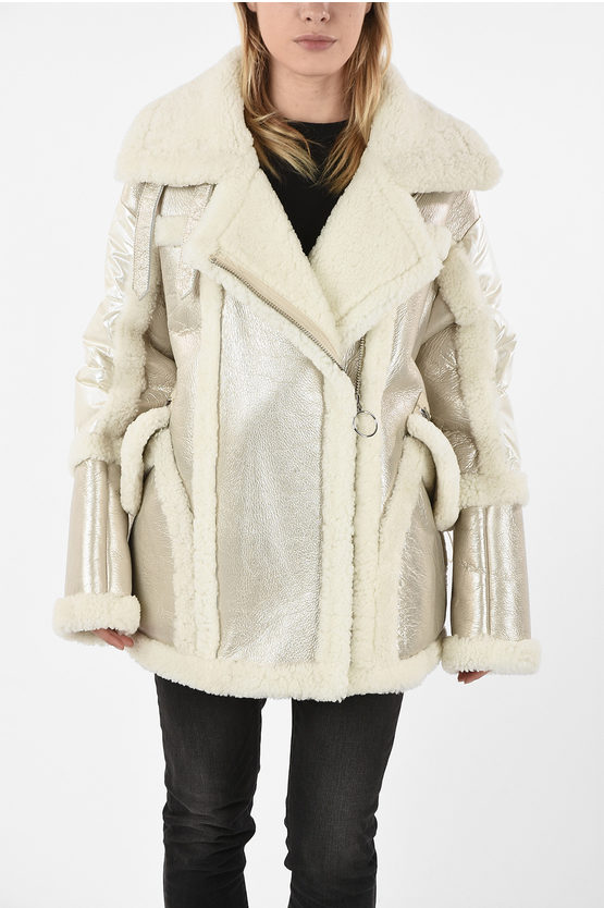 montaigne shearling puffer jacket