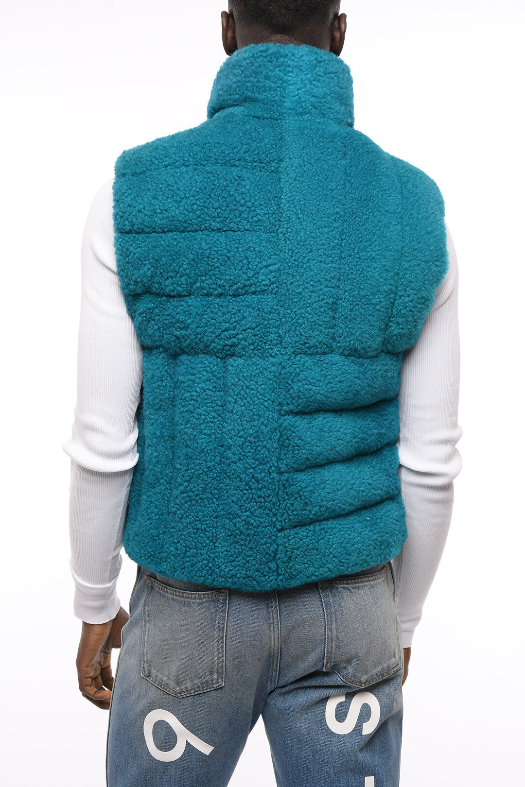 ベスト・ジレ Bottega Veneta Shearling Long Vest Bottega Veneta Waistcoats and gilets for Women | Online Sale