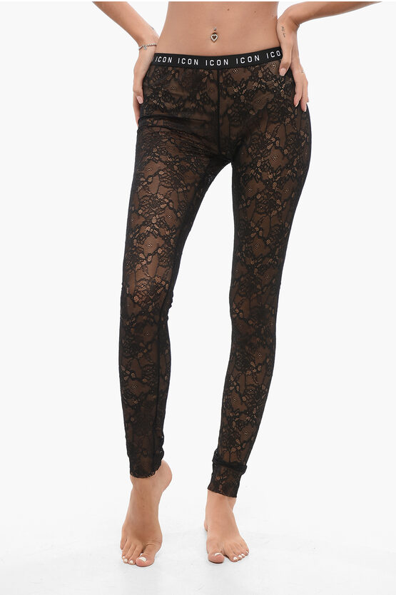 Sheer Lace Icon Leg… - image