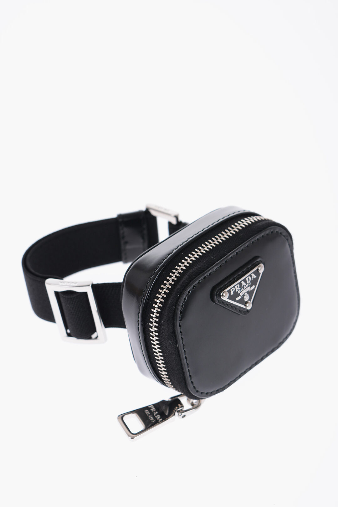 Prada Shiny Leather TRICK Coin Case men Glamood Outlet