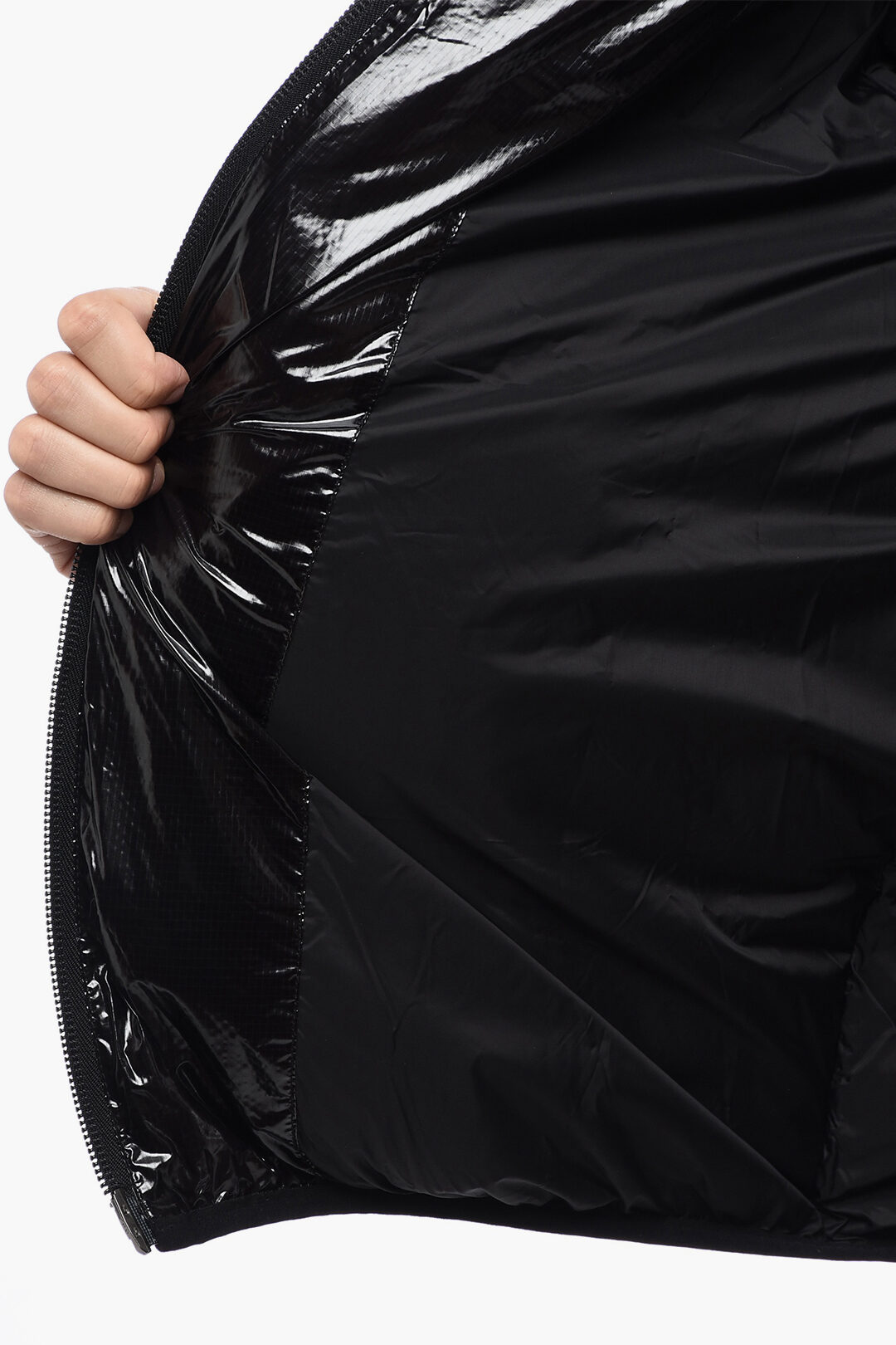 Dsquared2 Shiny Nylon Down Jacket with Hood men - Glamood Outlet