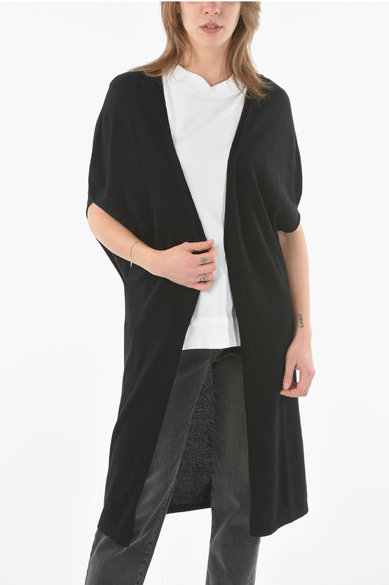Ixos Short Sleeve Calendula Cardigan In Black