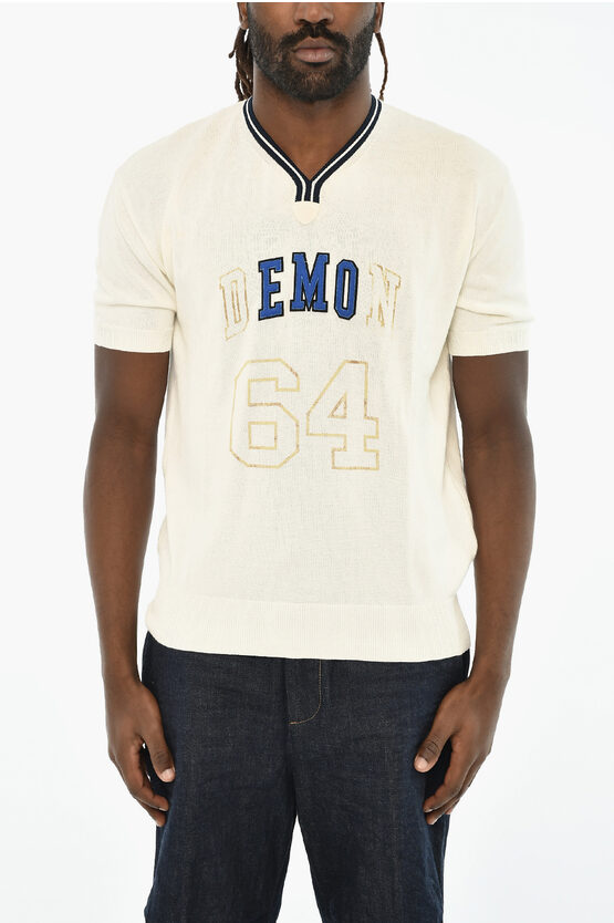 Short Sleeve V-Neck… - image