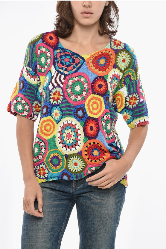 Short-Sleeved Croch…