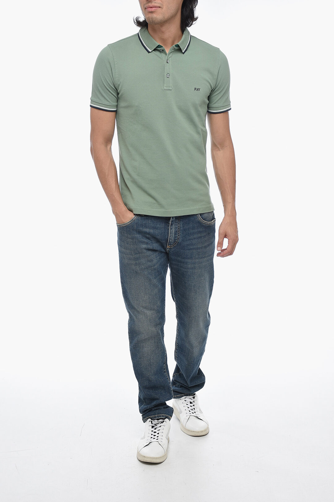 Fay Short Sleeved Polo men Glamood Outlet