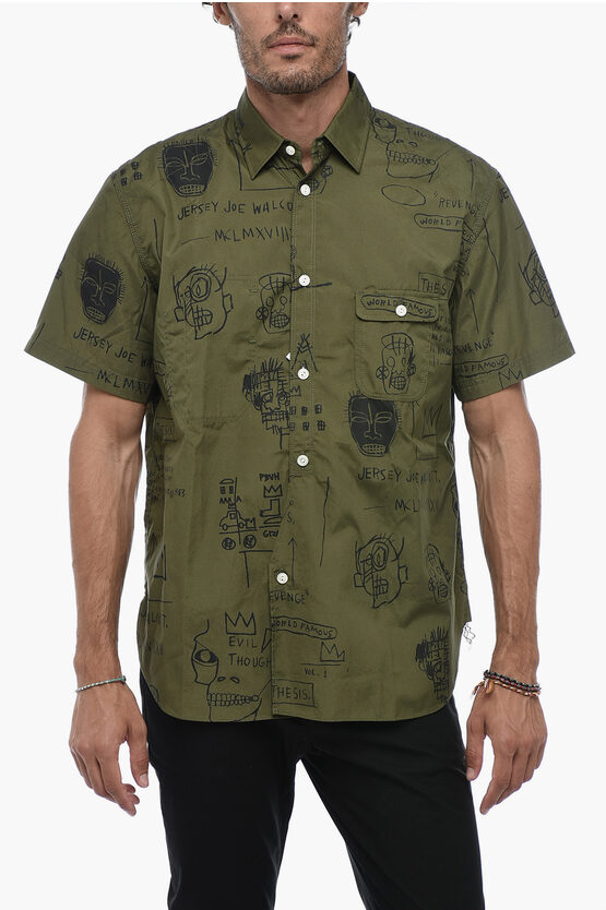 Junya Watanabe X Basquiat Cotton Shirt