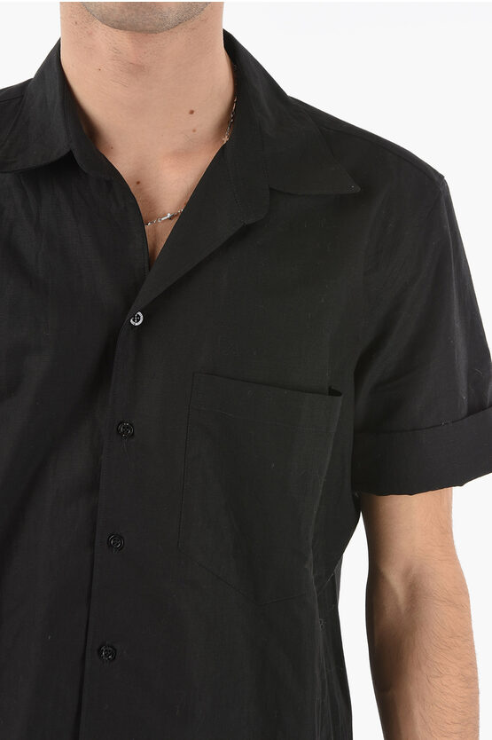 Neil Barrett Short Sleeved shirt with Breast Pocket men Glamood Outlet