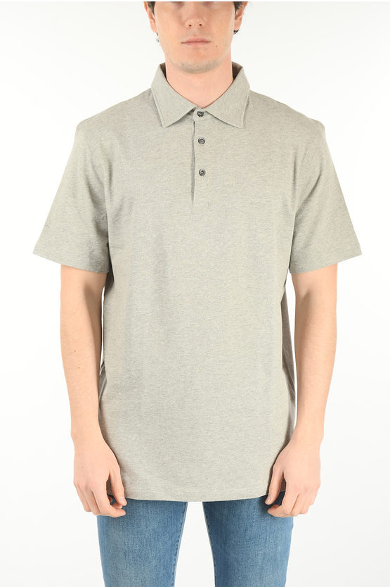 Shop Corneliani Short-sleeved Slim Fit Cotton Polo