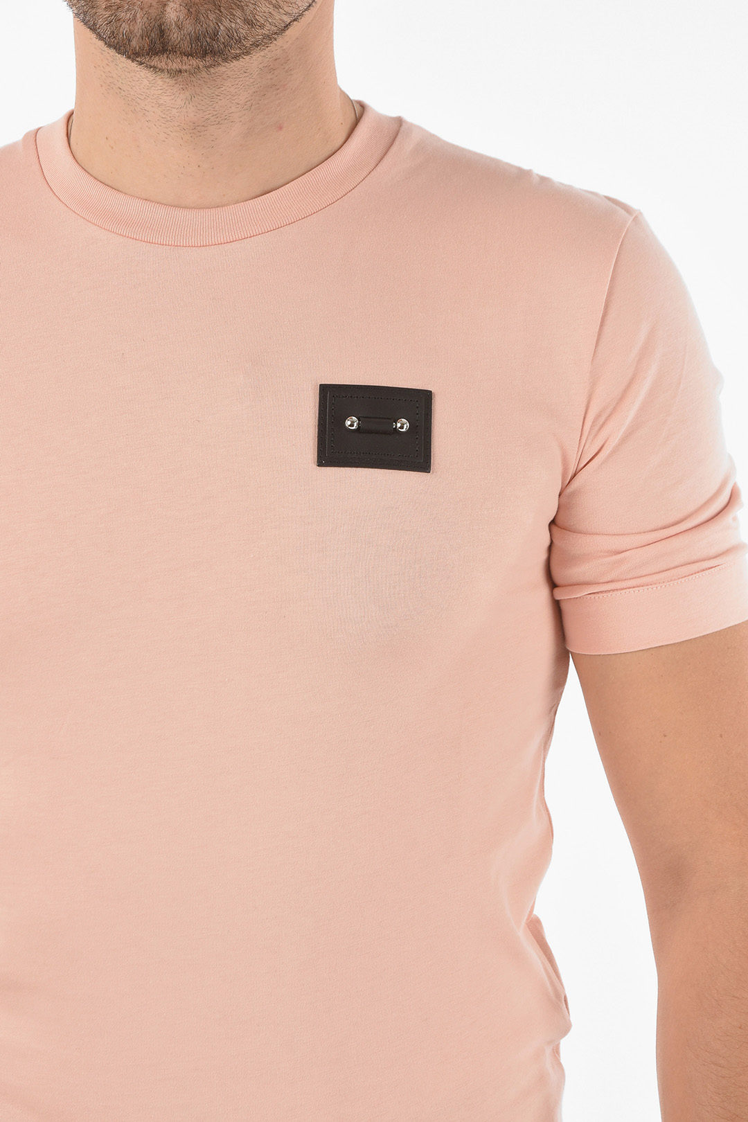 Printed piercing t-shirt T-shirt