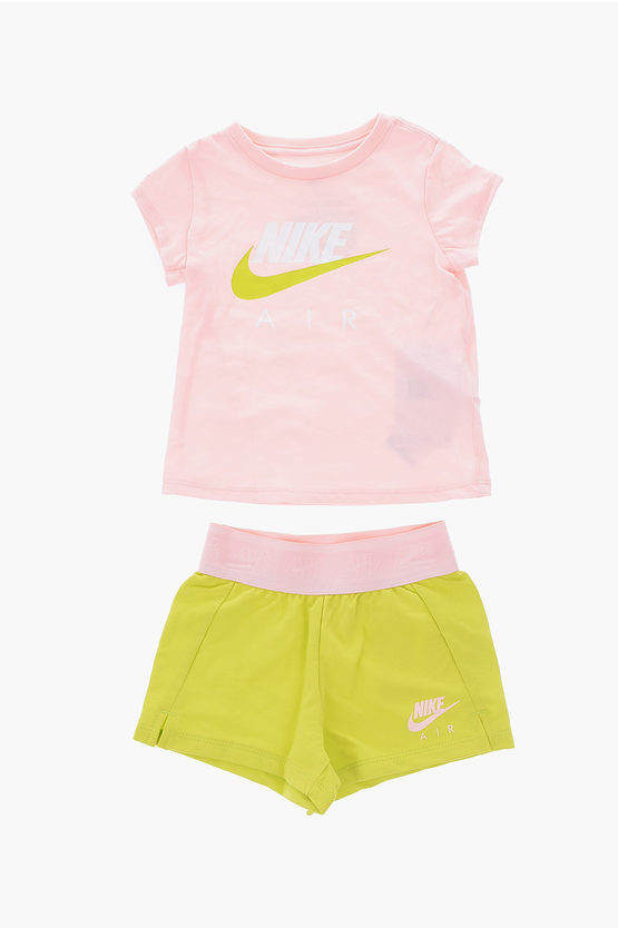 Nike Shorts And T-shirt Set In Multi