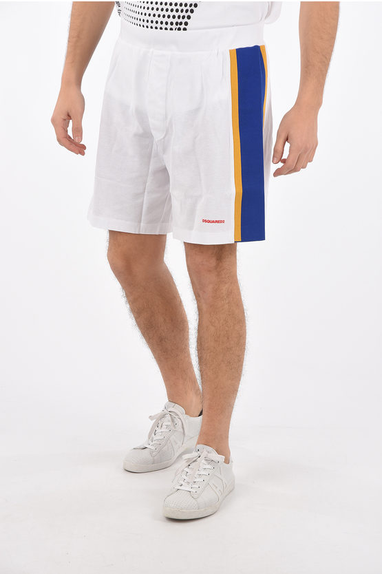 Dsquared2 Shorts RELAX FIT in cotone con elastico in vita uomo - Glamood  Outlet