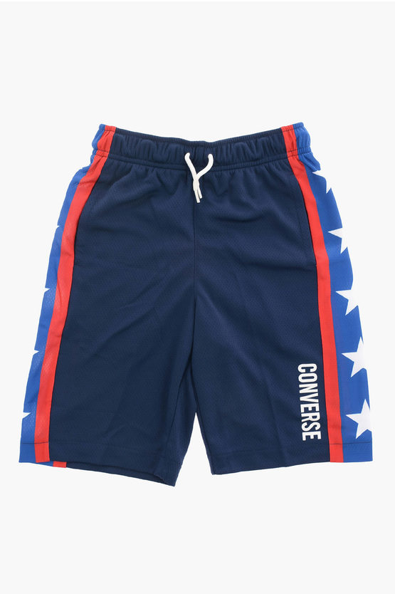 Shorts stampa Stelle Laterali con Elastico in Vita