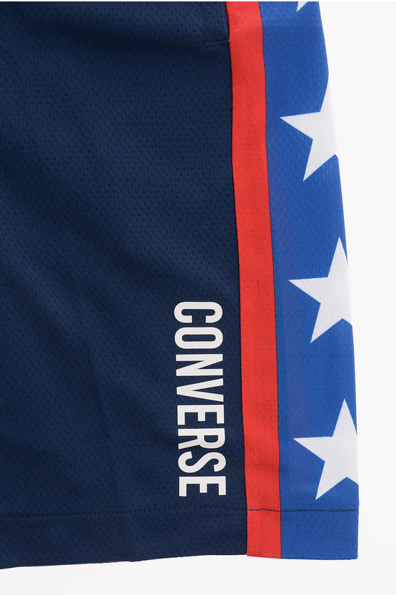 Shorts stampa Stelle Laterali con Elastico in Vita