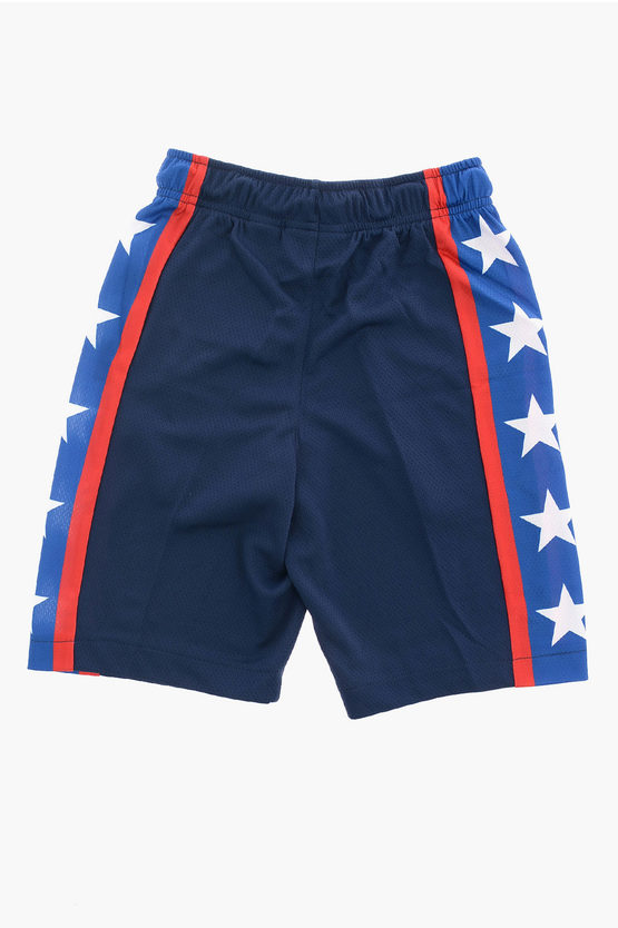 Shorts stampa Stelle Laterali con Elastico in Vita