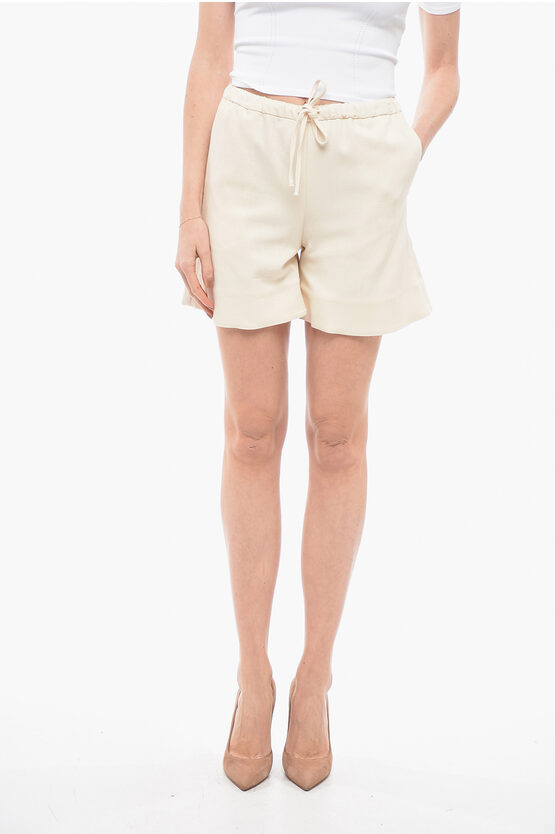 Shop By Malene Birger Shorts With Drawstrings