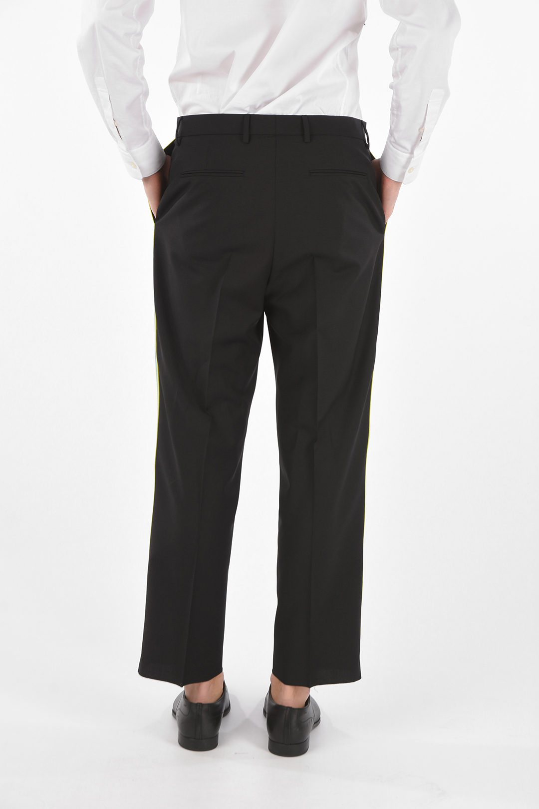 Valentino Side Contrasting Band STRAIGHT FIT Pants men - Glamood Outlet