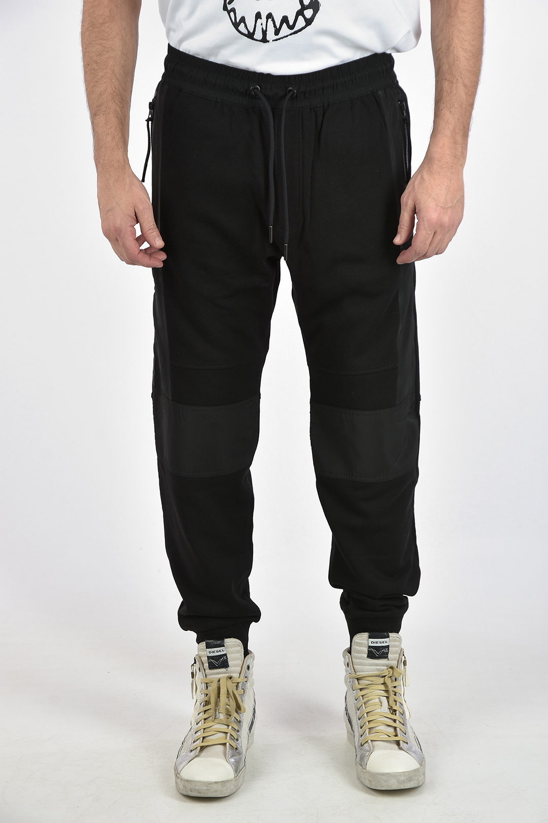 Diesel Side Piping P-RYAN Jogger Pants men - Glamood Outlet