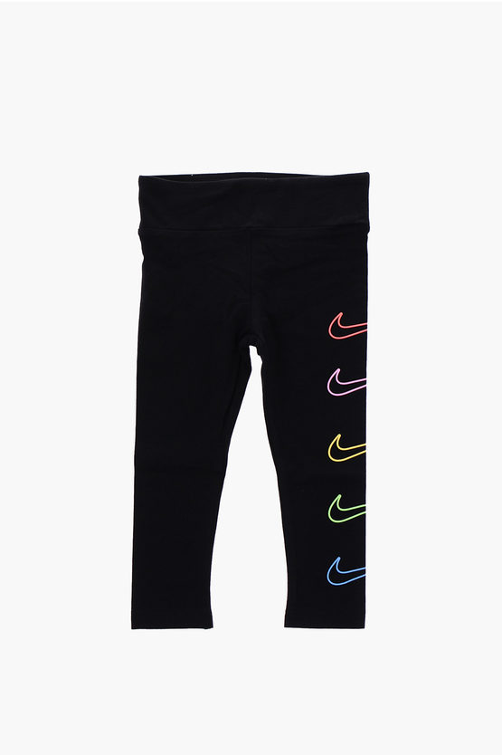 Nike Side Printed Leggings In Black