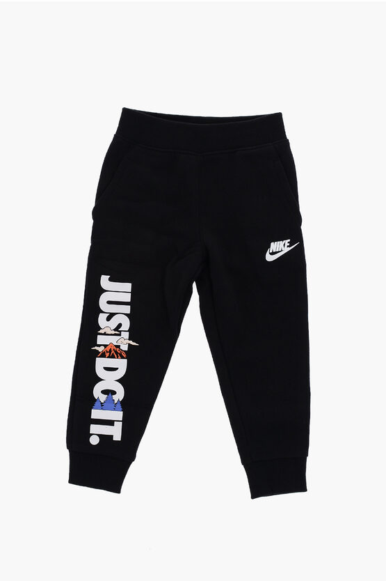 Side-Printed Logo SNOW DAY Joggers
