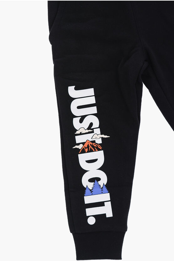 Side-Printed Logo SNOW DAY Joggers